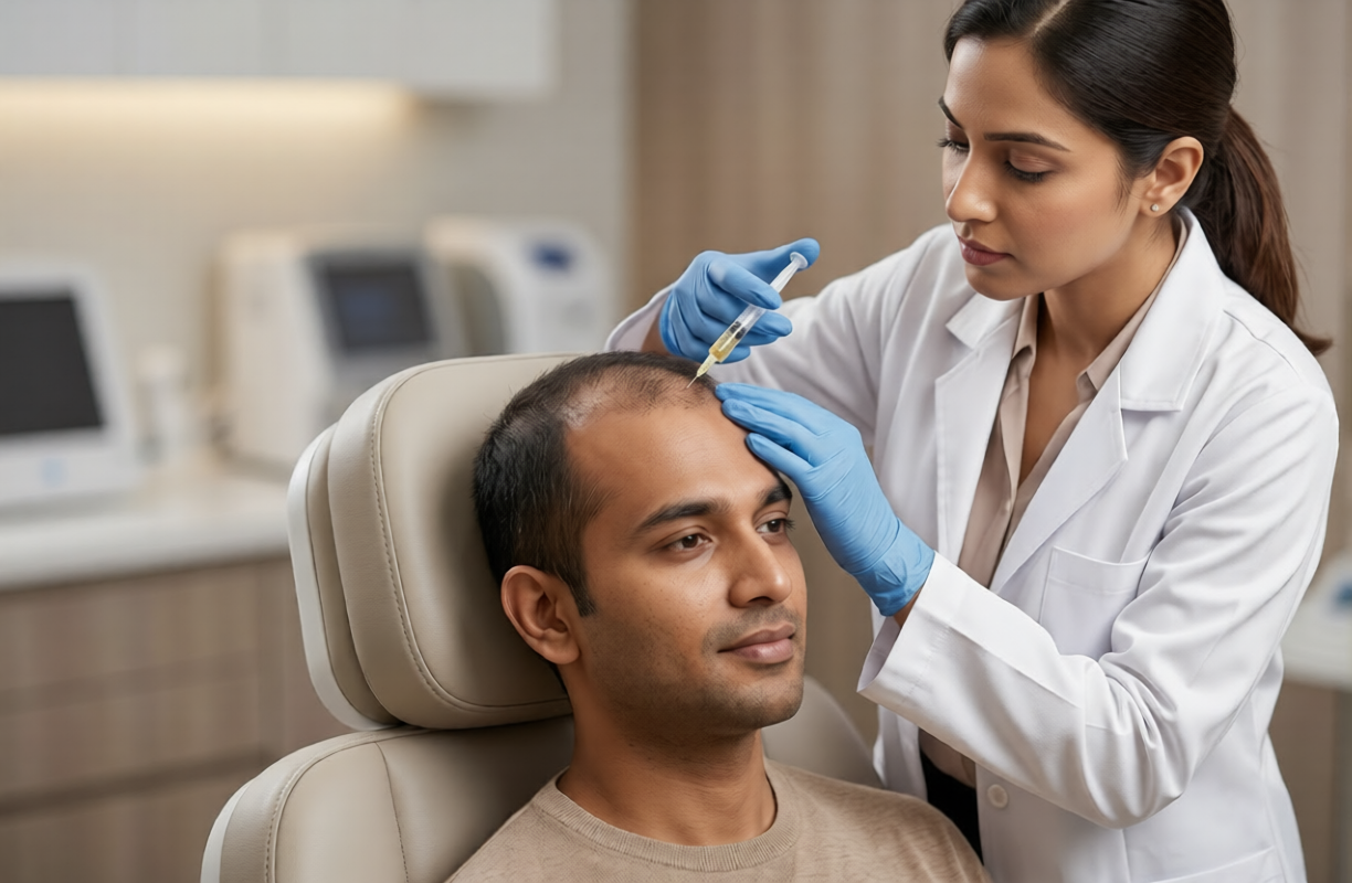 PRP Hair Treatment in Delhi: What It Is, How It Works and Who Should Consider It ?